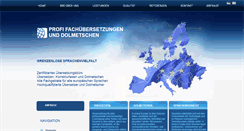 Desktop Screenshot of portedeurope.org